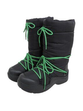 Bottega Veneta Paddle Bomber Boots Shoes Black